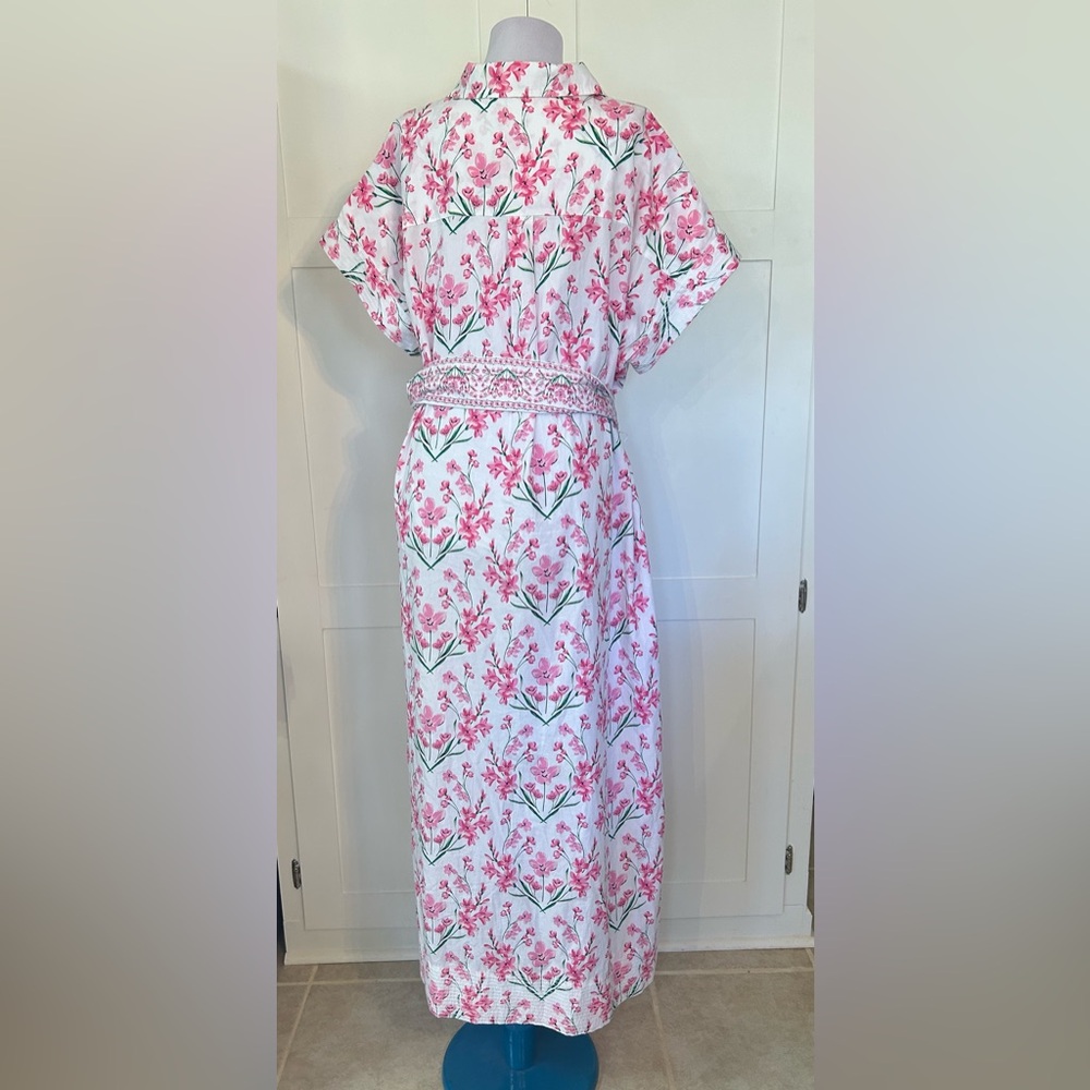 Crown & Ivy Floral Button-Up Shirt Dress XXL - Picture 6 of 12